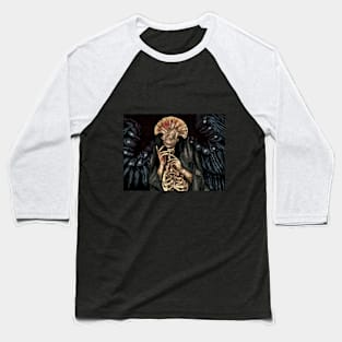 Angel of Death - Hellboy Baseball T-Shirt